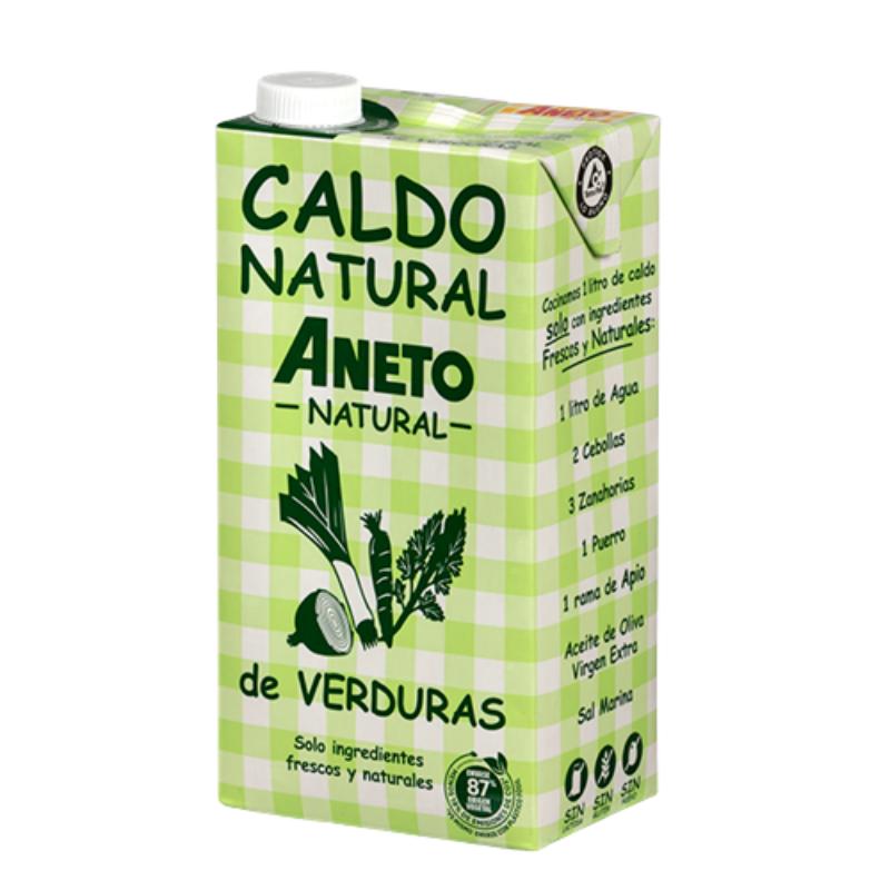 CALDO ANETO 100% NATURAL VERDURAS B/ 1 L