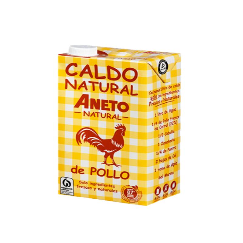 CALDO ANETO 100% NATURAL POLLO B/ 1 L
