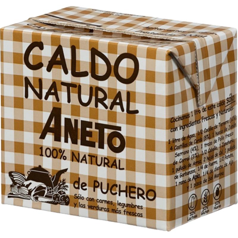 CALDO ANETO 100% NATURAL PUCHERO B/ 500 ML