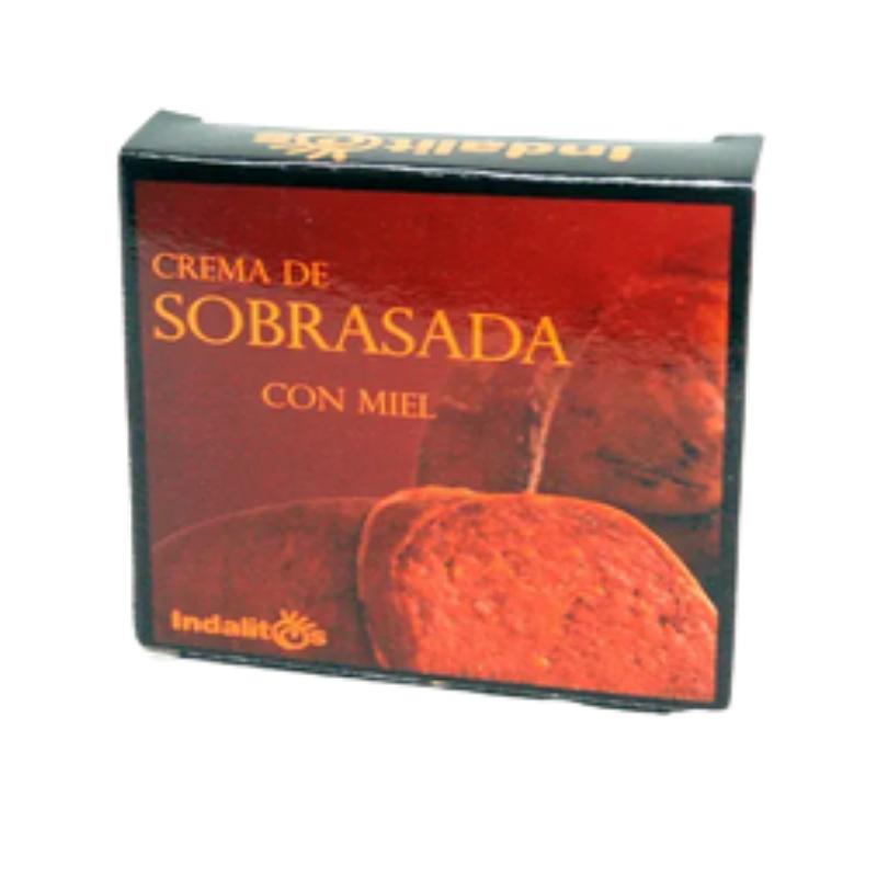PATE INDALITOS CREMA DE SOBRASADA C/MIEL L/70 GR