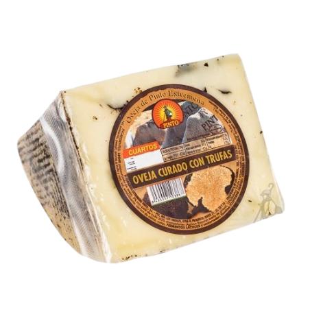 QUESO OVEJA RESERVA CON TRUFAS PINTO 1/4 X.KG