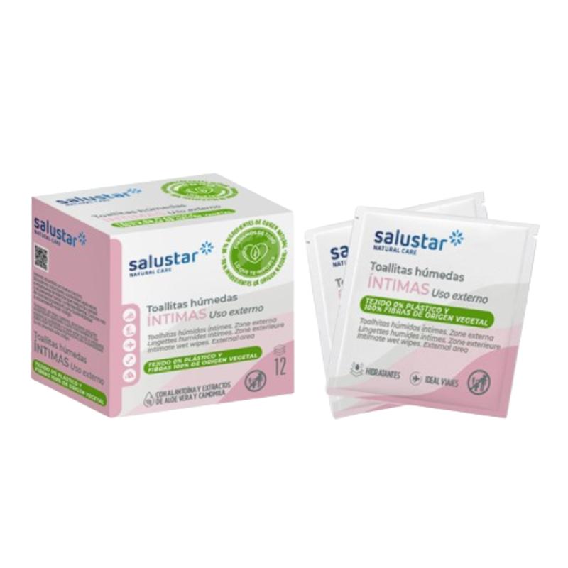 TOALLITAS INTIMAS SALUSTAR MONODOSIS P/12 UD