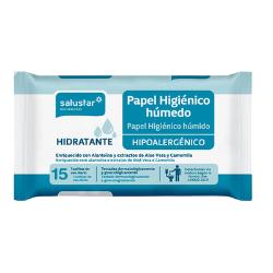 PAPEL HIGIENICO HUMEDO SALUSTAR P/15 UD
