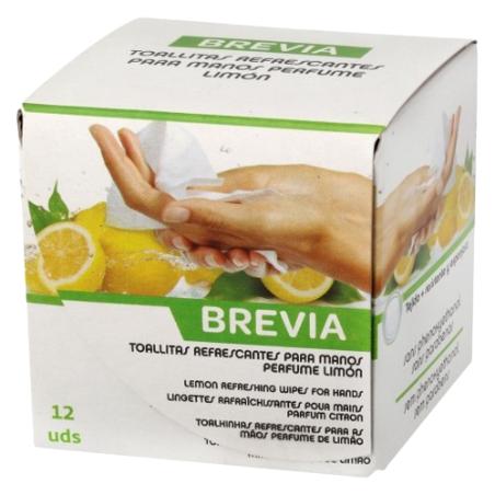 TOALLITAS PERFUMADAS LIMON BREVIA P/12 UD