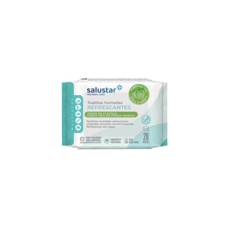 TOALLITAS HUMEDAS NATUR FACE FRESH P/20 UD