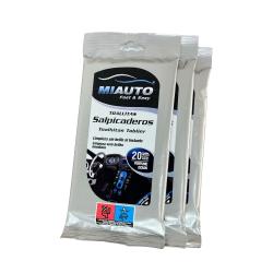 TOALLITAS MIAUTO ESPECIAL SALPICADEROS P/20 UD