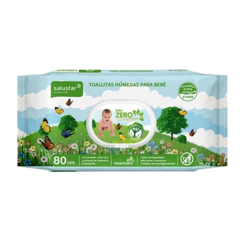 TOALLITAS BEBE SALUSTAR BABYZERO P/60 UD