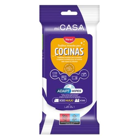 TOALLITAS MICASA ESPECIAL COCINAS MAXI P/50/100UD