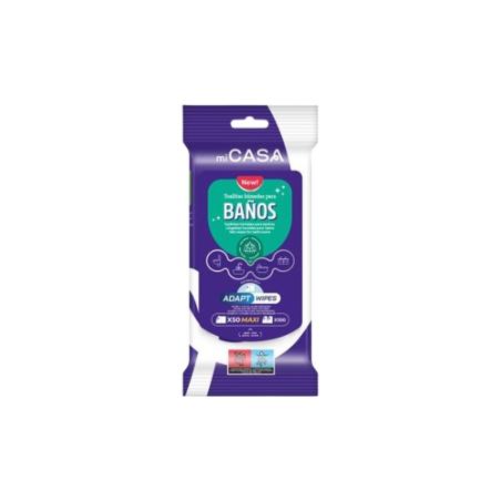 TOALLITAS MICASA ESPECIAL BAÑO MAXI P/50/100UD