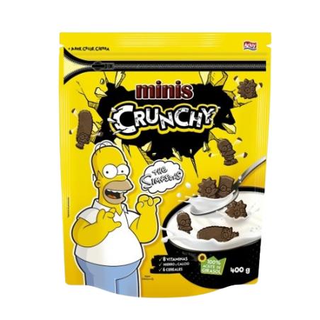 ARLUY MINI GALLETAS C/CHOCOLATE SIMPSONS B/400 GR