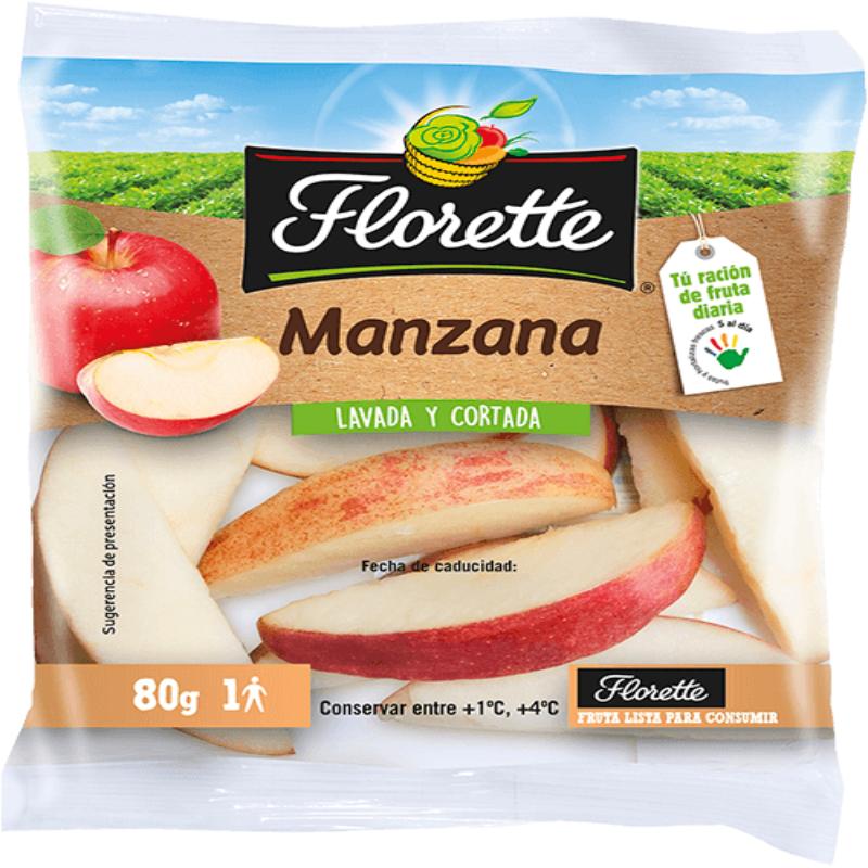 FLORETTE MANZANA FRESCA CORTADA P/ 80 GR