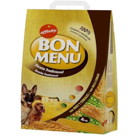 COMIDA PERROS BON MENU TRADICIONAL SACO 4 KG