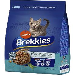 COMIDA GATOS BREKKIES SALMON B/3,5 KG
