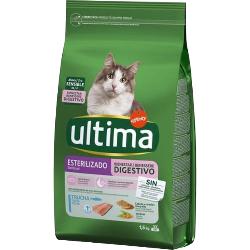 COMIDA GATOS ULTIMA ESTERILIZADO SENSIBLE B/1.5 KG
