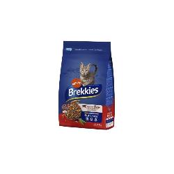 COMIDA GATOS BREKKIES CARNE Y VERDURAS SACO 3,5 KG