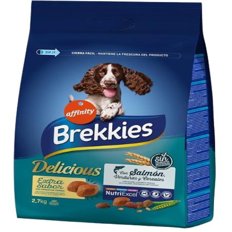 COMIDA PERROS BREKKIES SALMON Y VERDURAS 2.7KG