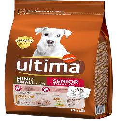 COMIDA PERROS ULTIMA MINI SENIOR 1.5KG