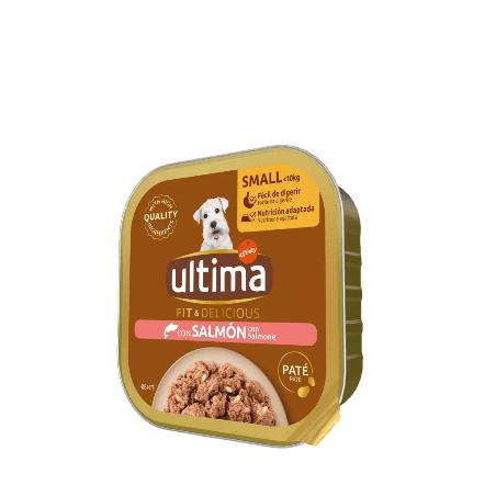 COMIDA PERRO PATE ULTIMA FIT DELI SALMON T/150G