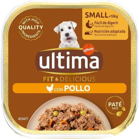 COMIDA PERRO PATE ULTIMA FIT DELI POLLO T/150G