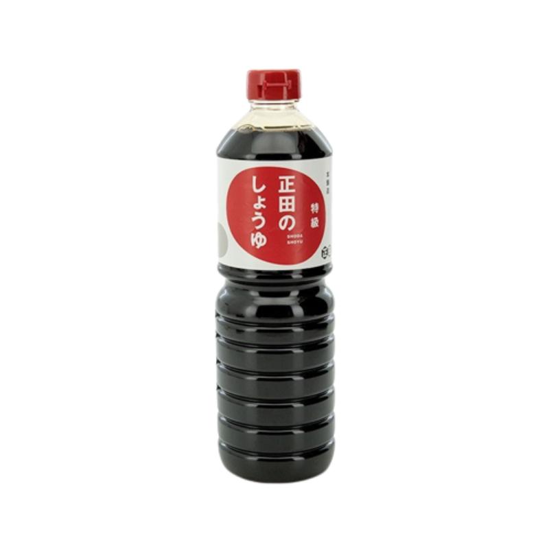 SALSA SOJA SHODA (TAPON ROJO)  BOTELLA 1 L