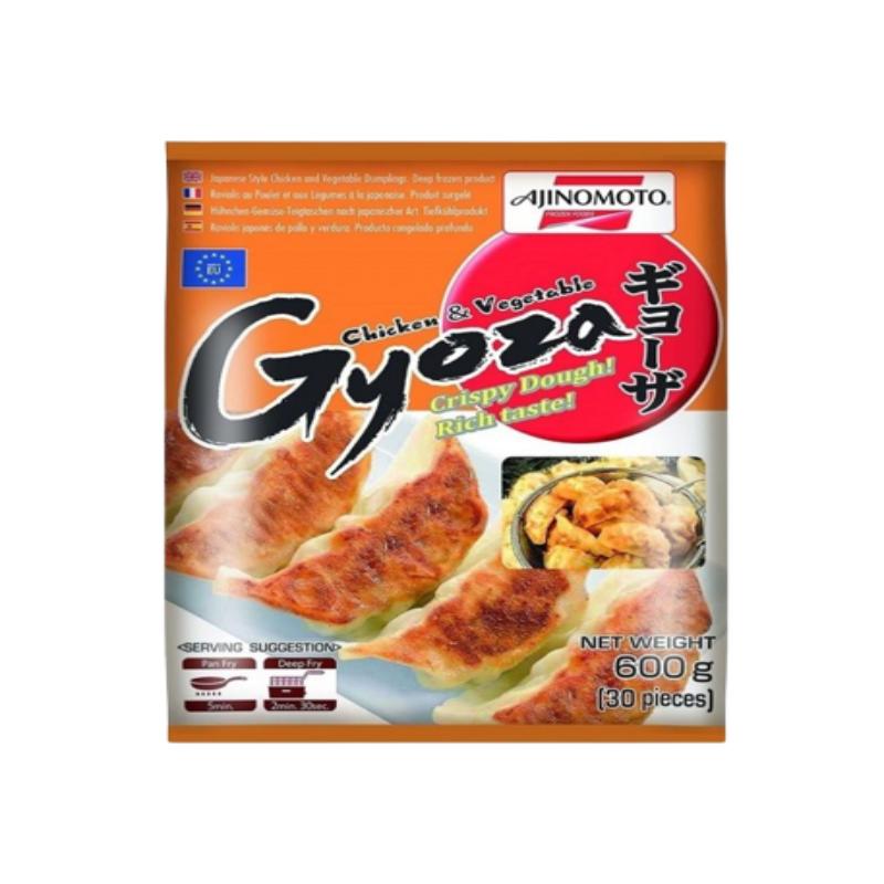 GYOZAS AJINOMOTO POLLO Y VERDURAS CONG B/600 GR