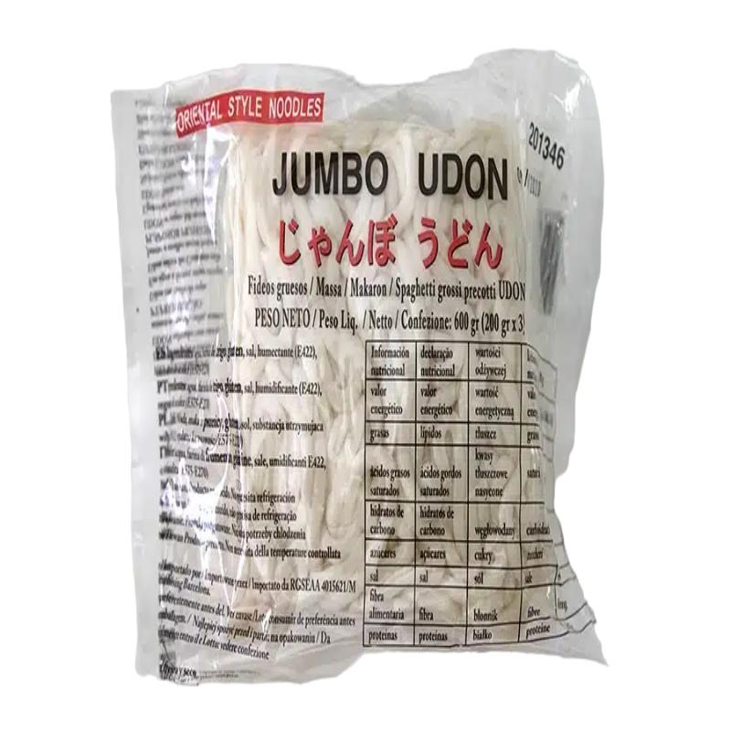 TALLARINES JUMBO UDON OJJOOOO PACK/3 X 200 GR
