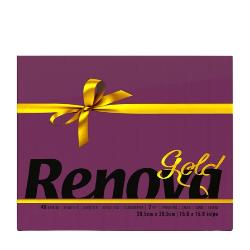 SERVILLETA 39X39 RENOVA 2 CAPAS GOLD COLORES P/40 