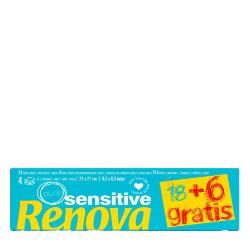 PAÑUELOS PAPEL RENOVA SENSITIVE P/18+6 UD