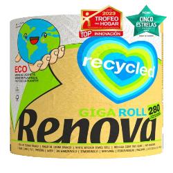 ROLLO COCINA RENOVAGREEN 100% RECYCLED 2 CAPAS UD