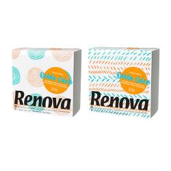 SERVILLETA 33X33 RENOVA DECO 2 CAPAS P/60 UD