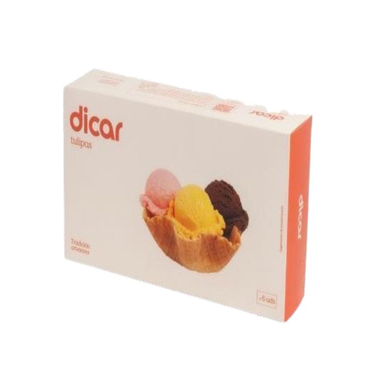 TULIPA GALLETA HELADO DICAR EST/6 UD