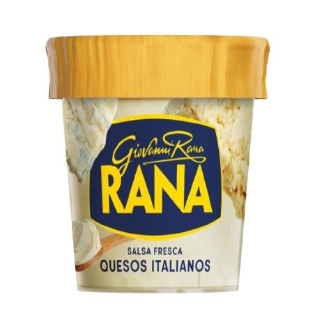 SALSA RANA REFRIGERADA QUESOS ITALIANOS B/180 GR