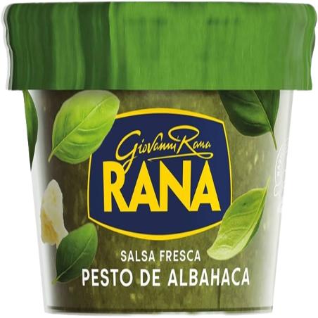 SALSA RANA REFRIGERADA PESTO DE ALBAHACA B/180 GR