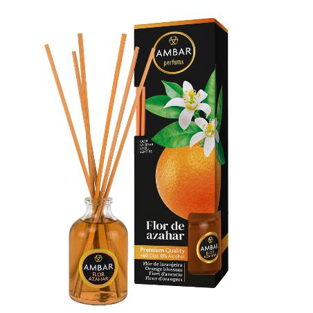 AMBIENTADOR AMBAR MIKADO FLOR DE AZAHAR B/45 ML