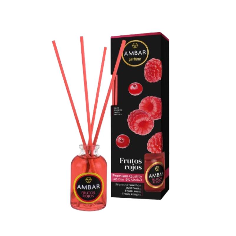 AMBIENTADOR AMBAR MIKADO FRUTOS ROJOS B/45 ML