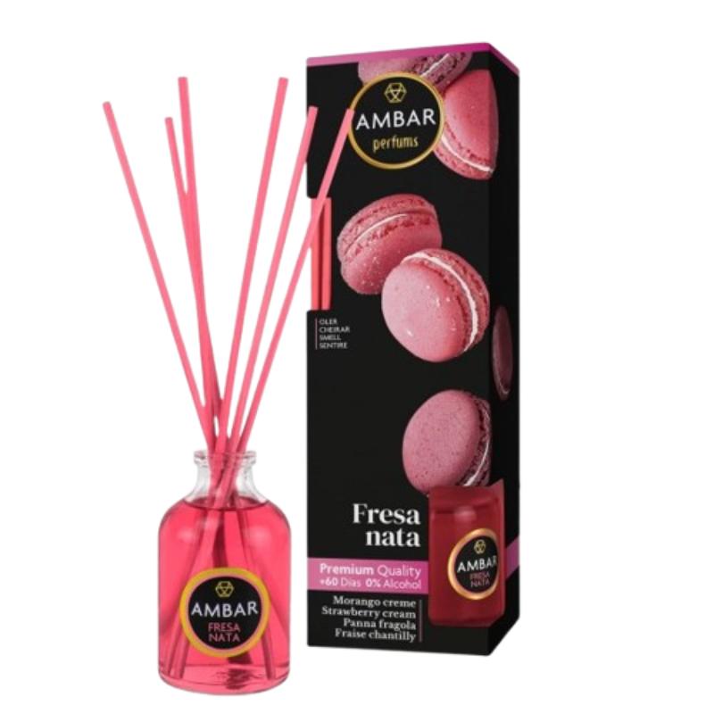 AMBIENTADOR AMBAR MIKADO FRESA NATA B/45ML