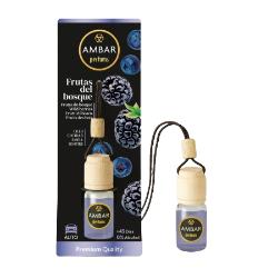 AMBIENTADOR AMBAR COCHE FRUTAS DEL BOSQUE B/6.5ML