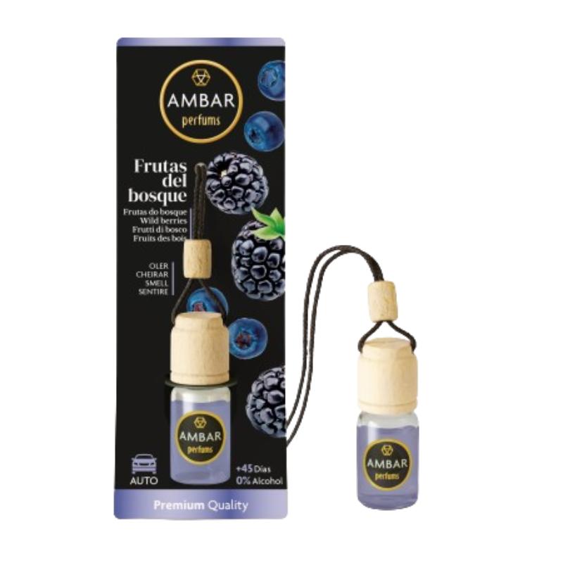 AMBIENTADOR AMBAR COCHE FRUTAS DEL BOSQUE B/6.5ML