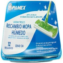 MOPA BAYETA 22X42 PAMEX HUMEDA RECAMBIO P/12 UD