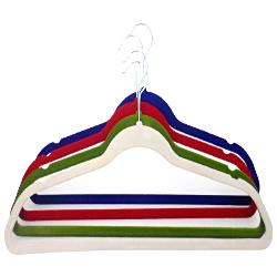 PERCHAS TERCIOPELO PAMEX COLORES PACK-4 UD