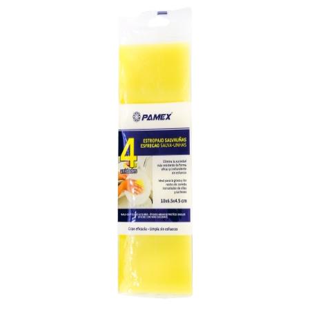 ESTROPAJO PAMEX SALVAUÑA PACK-4 UD