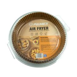 PAPEL HORNO PAMEX AIRFRYER REDONDO 20CM B/100 UD