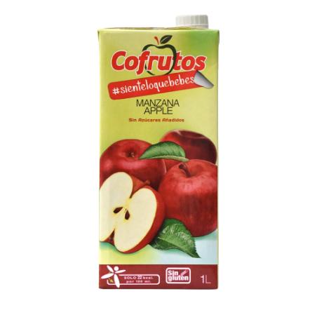 NECTAR COFRUTOS MANZANA S/AZUCAR B/1.L