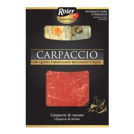 ROLER FRESCO CARPACCIO VACUNO+QUESO+SALSA B/110GR
