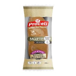 S/GLUTEN PROCELI PAN BAGUETTE RUSTICA P/120 GR