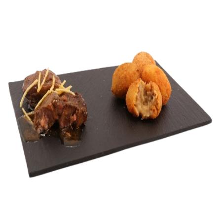 CROQUETA DE FER CARRILLADAS IBERICA 12 UD B/400.GR