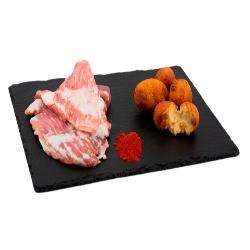 CROQUETA DE FER SECRETO IB.PIMENTON 12 UD B/400.GR