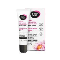DEPILADOR BODYNATUR CREMA FACIAL SENSIBLE B/20 ML