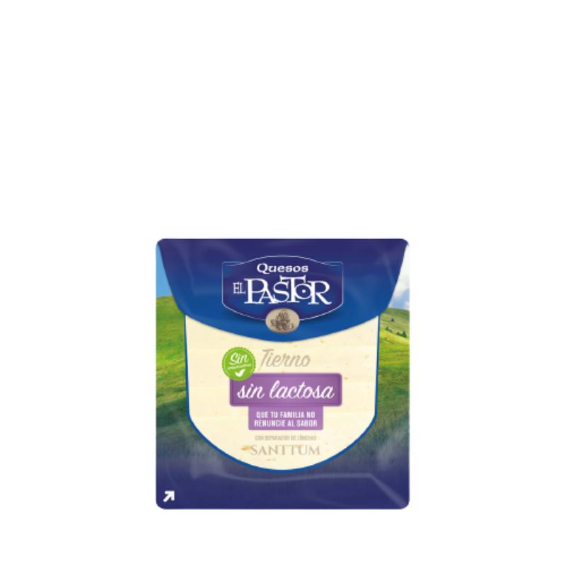 QUESO S/LACTOSA TIERNO LONCHAS EL PASTOR 80GR