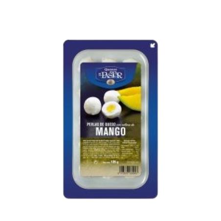 QUESO PERLAS CABRA C/ MANGO EL PASTOR P/125 GR